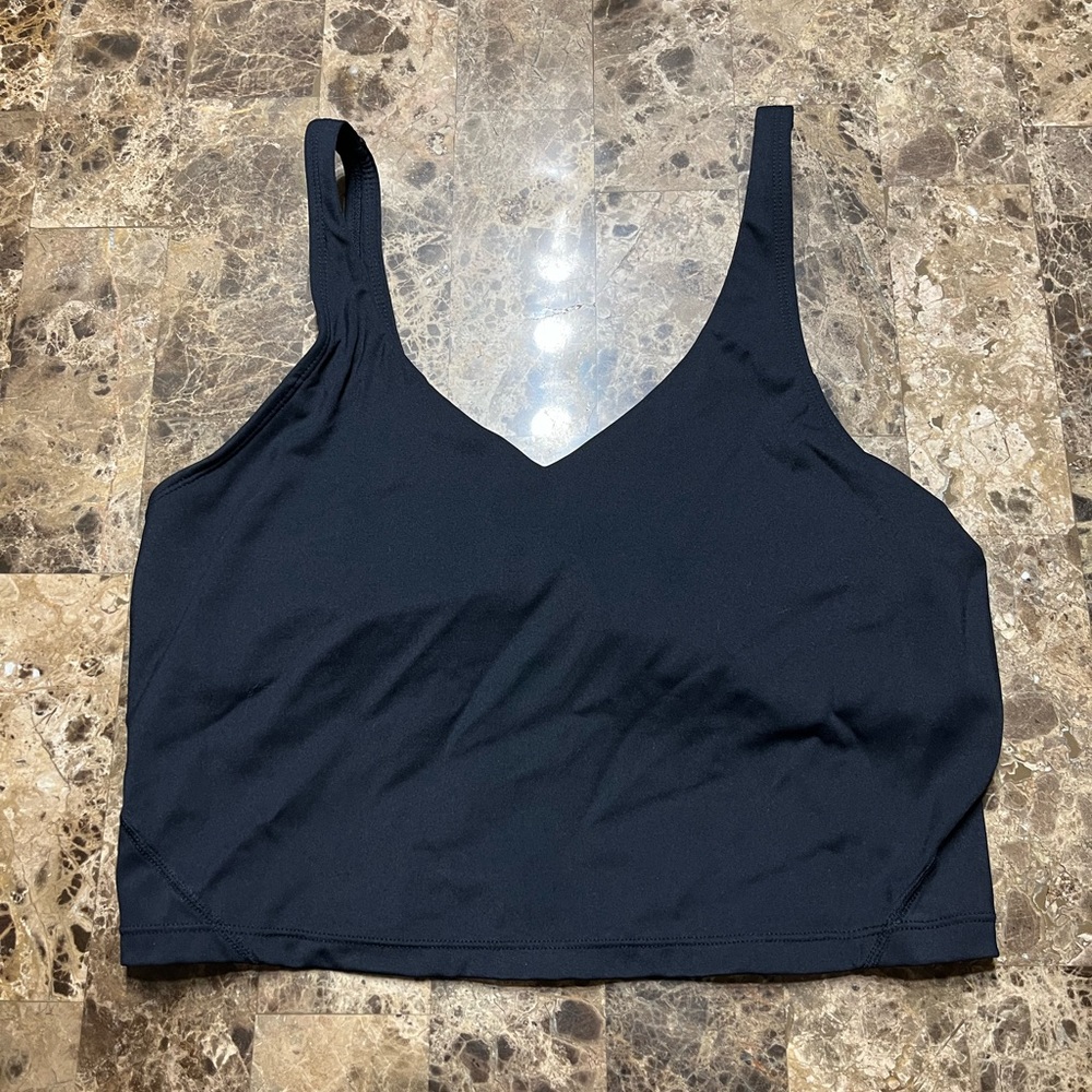 Athletic cropped tank